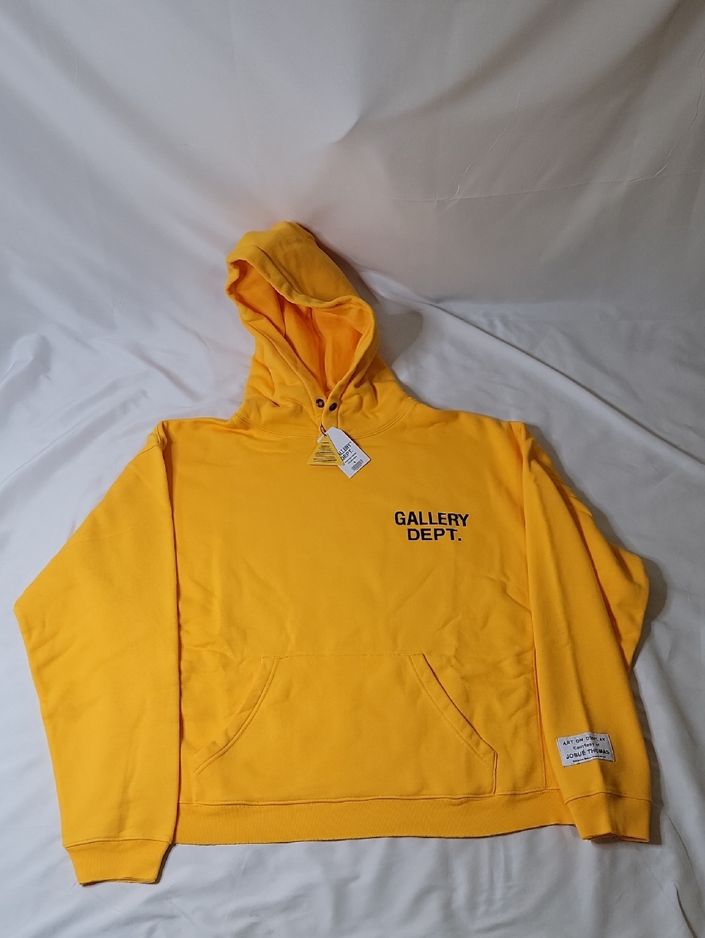 Gallery Dept. 90s GD Logo Gold Pullover Hoodie
